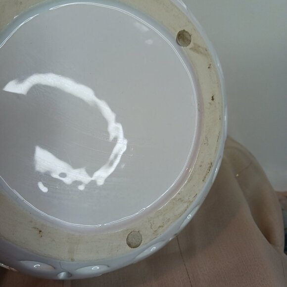 White Open Work Temple Jar - Picture 8 of 10